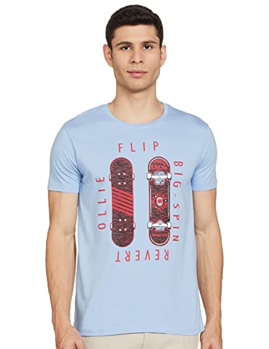 Image of Max Men Printed Slim Fit T-Shirt