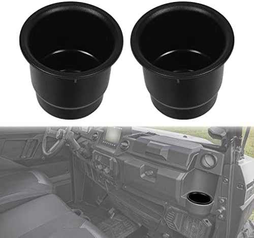 Cup Holders For Jeep Wrangler Polaris With Drink Cup Holder - Powder Coated Blue, Made In USA RZR Grab Handle - Foto 5