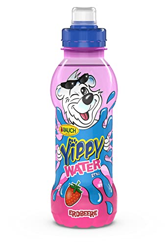Rauch Yippy Water Erdbeere, Einweg, 330 ml (6er Pack) - Image 4