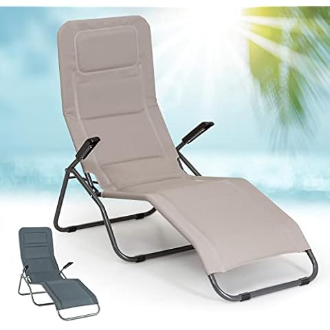 AUNA Blumfeldt Adjustable Polyester Sun Lounger Cover