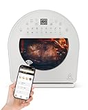 エペイオス(Epeios) デザイン ノンフライオーブン エアーオーブン FoElem Chef ラグジュアリーデザイナーが手掛ける 油なし揚げ物 360°空気循環 ノンフライヤー IoT遠隔操作 スチーム機能 タイマー温度調整 透明窓 一台六役 自動清浄 14L 大容量 操作簡単 家庭用 日本語レシピ付き 引越し/結婚祝いプレゼント pse認証済EPAO502 (ホワイト) 製品画像:10位