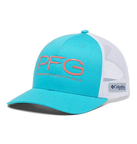 Image of Columbia Unisex-Adult PFG Snap Back Fish Flag Ballcap