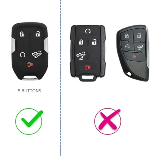 Étui en silicone pour clé Silverado pour protéger votre télécommande au chantier
