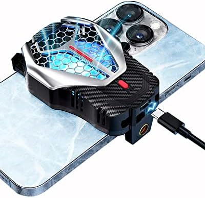 ACEDAYS Phone Cooler, Phone Cooling Fan with Semi-Conductor Cooling Chip, Universal Cellphone Radiator for Tiktok Live Streaming, Outdoor Vlog, Mobile Gaming.