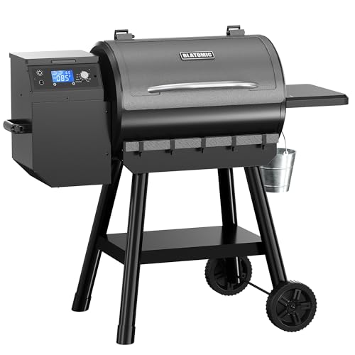 Blatomic LCD Control Wood Pellet Smoker Grill, 456...