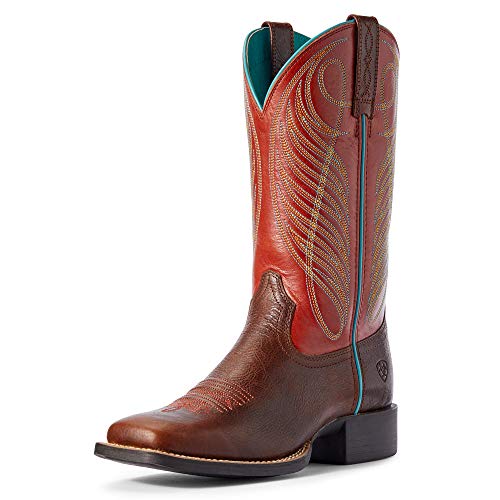 Image of Ariat Women's Round Up Wide Square Toe Western Boot