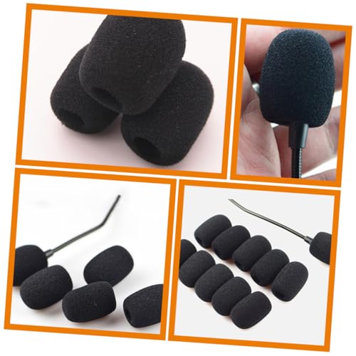 Bonnette microphone mousse protection amplificateur couverture noir