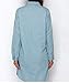 Face N Face Women's Denim Long Sleeve Mini Causal Loose Dress Medium Light Blue