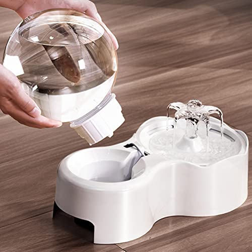 Fuente automática para beber de gatos y perros 2.3 L miniatura 3
