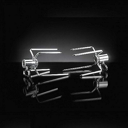 RCK Sales Two Commerical Quality HD Rotiserie Forks Chrome Plated Meat Forks 1/2