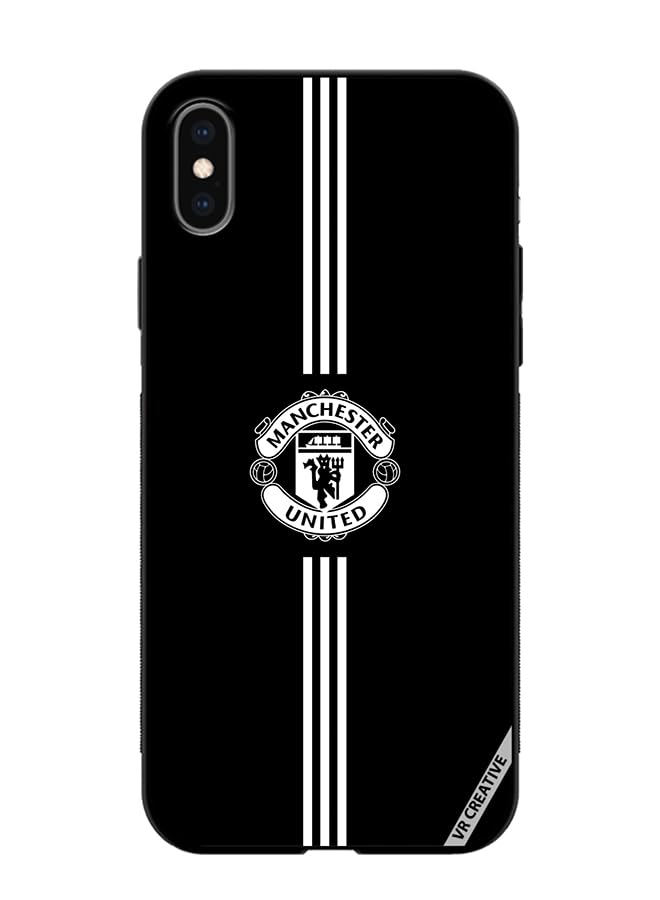 VR CreativeProtective Case Cover For Apple iPhone X/XS Manchester United Design Multicolour