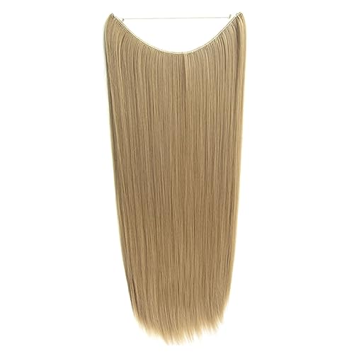 Didiseaon 3Pcs Peça Extensões De Cabelo Real Cabelo Liso Peruca Sintética Extensões De Cabelo Liso E