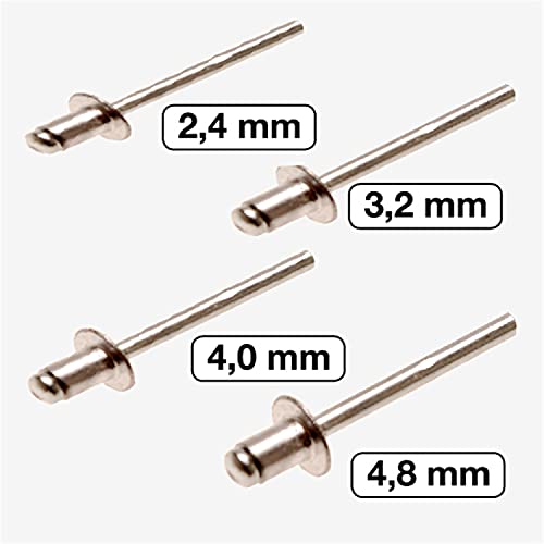 CCLIFE 420 Set Rivetti Ciechi Assortimento