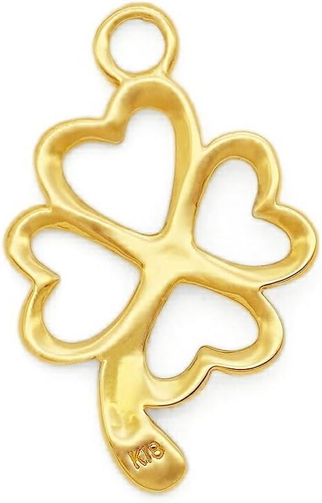 【送料込み】Hariqua K18 六角形チャーム 保存袋付き 18金 送料込み】Hariqua K18 六角形チャーム 保存袋付き 18金 送料込み