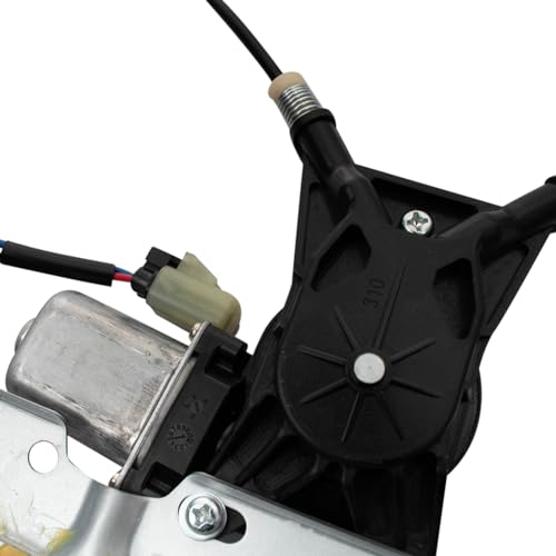 Image of TRQ Rear Driver Side Power Window Motor and Regulator Assembly Compatible with 2009-2014 Ford F-150 Crew Cab