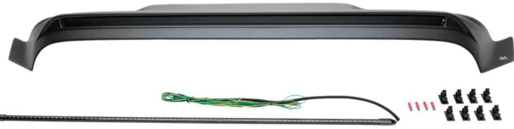 Auto Ventshade [AVS] Aeroskin Lightshield PRO/Hood Protector | Fits 2009-2023 Dodge Ram 1500 (19-23 Classic, No Sport/Rebel) | Low Profile Deflector/Bug Shield - 1 pc., Textured Black | 953004