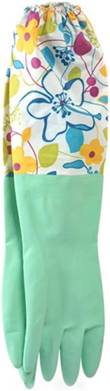 Waterproof Household Glove Dishwashing Cleaning Rubber Long Sleeves Dish Washing