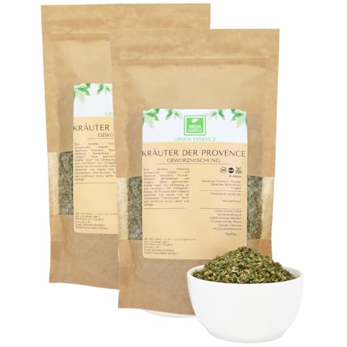 Kräuter der Provence Gewürzmischung 500g getrocknete italienische Kräuter – Mediterrane Kräutermischung für Pasta, Pizza & Salate – Ohne Salz & Zucker, ideal für Vegan