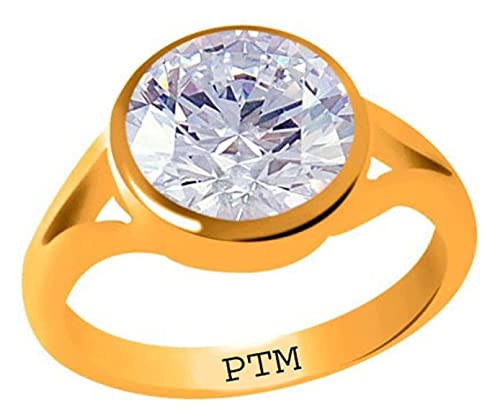 PTM Panchdhatu (5 metals) Zircon (American Diamond) 3.25 Ratti or...