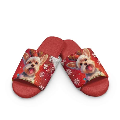 Slippers for Women House Fuzzy Bedroom Slipper Open Toe House Shoes Comfy Trendy Gift Slippers for Womens Mom Ladies