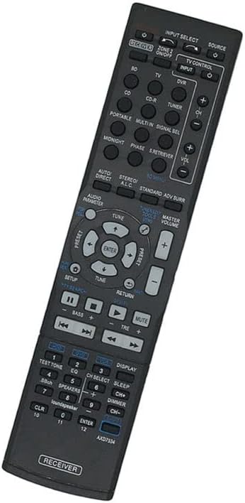 Replacement Remote Control Replace for TV/Audio/Projector for Pioneer VSX-324-K-P SC-1523-S SC-1523-K AV Receiver