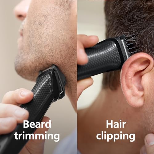 Philips Multigroom Série 3000, Tondeuse Multi-styles 7-en-1 pour Visage, Cheveux et Corps avec Technologie DualCut (Modèle MG3720/15)