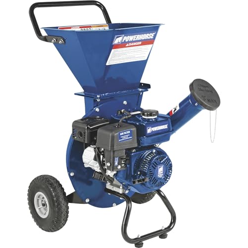 Powerhorse 3-in-1 Wood Chipper/Shredder - 212cc OHV...