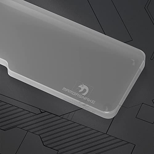 Image of Acrylic Keyboard Wrist Rest - Mini 61Key Keyboard- Mechanical Keyboards Ergonomic Palm Rest for Computer Keyboard,Anti-Slip Base,Wrist Pad for Laptop,Office & Home-Easy Typing