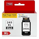 PG-245XL Ink Cartridge Replacement for Canon PG-245 Black Ink Cartridge PG-243, Fit for Canon Pixma TR4520 MX492 MX490 MG3022 MG2522 TR4522 MG2922 MG2920 iP2820 MG2520 MG2525 TS3322 Printer (1 Pack)