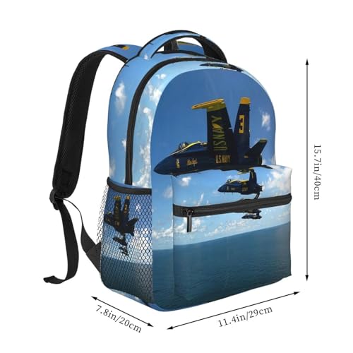 Airplane Aircraft Backpack Laptop Backpack Sports Travel Shoulder bag Light casual backpack2