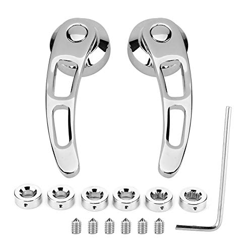 Car Door Handle 2PCS 4/4" Vintage Auto Door Handle Set for Vehicles Compatible with and Older Hawley Carburetors