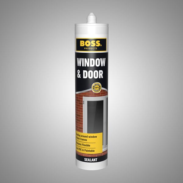 Boss Window and Door, Exterior and Interior Paintable Sealant, White,280ml (B07Z236RPZ) Amazon Price History, Amazon Price Tracker
