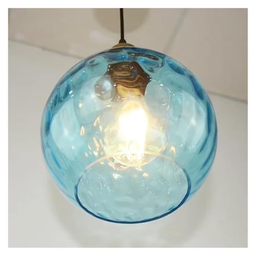 Suspension boule en verre LED design moderne pour salon - 5
