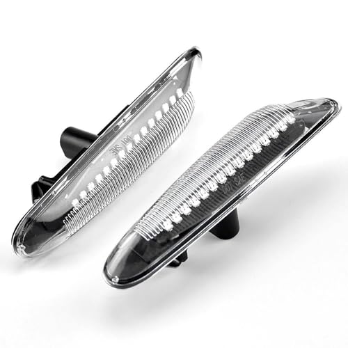 Clignotant latéral LED haut de gamme pour BMW Série 1 et Série 3 E36 crystal