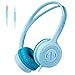 Produktbild HGA Kinderkopfhörer Deep Bass HiFi-Sound, Bequeme Protein-Ohrpolster, kabellose Kopfhörer, für unterwegs TV PC-Handy,B