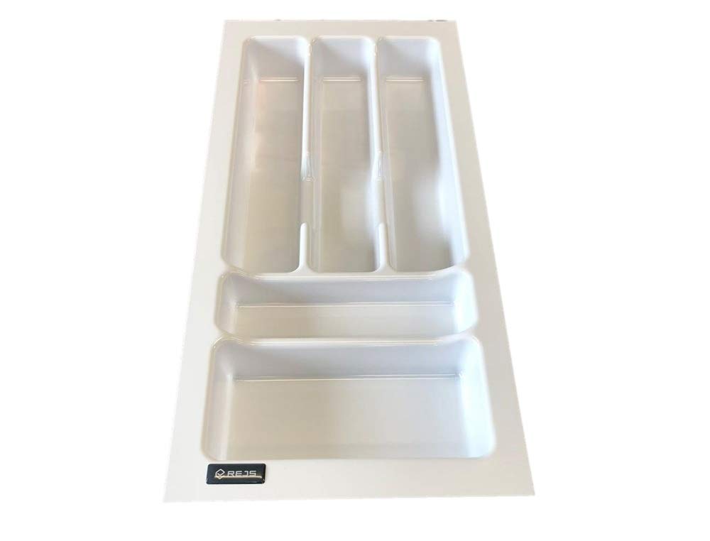 Kitchen Cutlery Tray PRO by REJS (White, 230mm x 490mm - to FIT A 300mm Drawer)