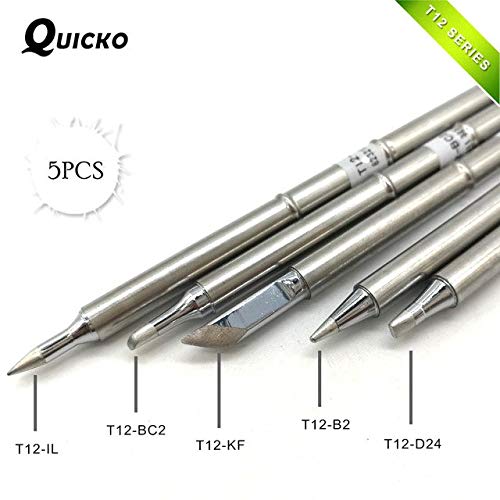 Buy QUICKO T12KF T12B2 T12BC2 T12D24 IL Electronic Soldering Iron