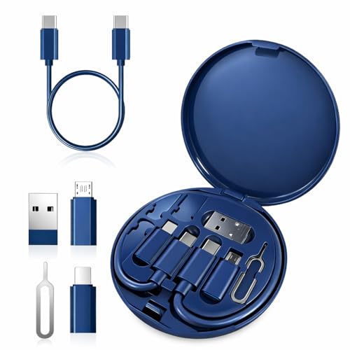 JiangZShangM Multi USB C Adapter Kit, USB C Adapter Set mit USBC auf USB, USB C auf USB A und Adapter USB C auf Mikro USB, Kompakt für Reise, Büro und Alltag
