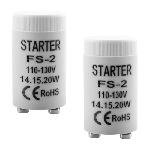 Malae FS-2 Fluorescent Light Starter for 14W 15W 20W Fluorescent Lamps