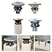 CATHATRR Playful Raccoons Bathroom Organizers Shelf Creative Decors Easy Mounting Tool Release Assembly Animal Shape Bathroom Organizers