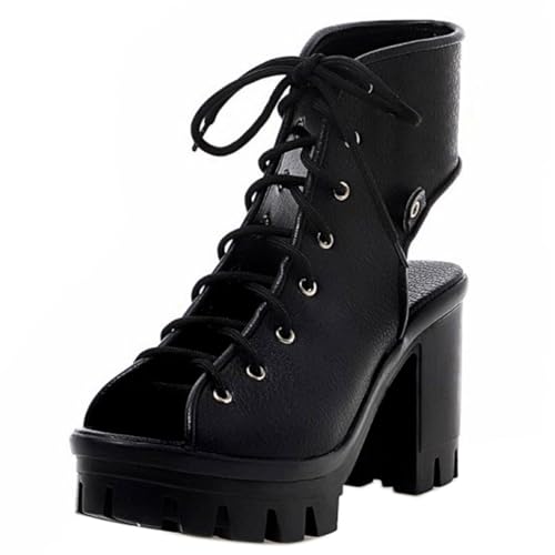 [KutuKowi] ���[�X�A�b�v ����T���_�� �I�[�v���g�D ���f�B�[�X �ʋC �u�[�c�T���_�� �T�C�h�t�@�X�i�[ �҂ݏグ �����₷�� �u�[�c�T���_�� 24.5cm ��