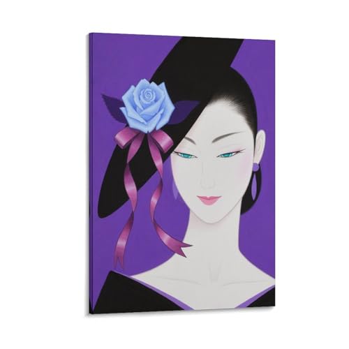  ߓcY̔l m  w |X^[ (63) EH[A[g  G xbh[ rO ǂ̊G08x12inch(20x30cm)