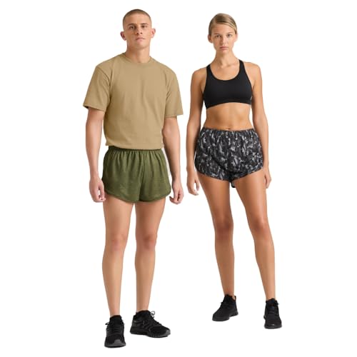 SOFFE Herren Authentic Ranger Panty Shorts, Gunmetal Heather, Klein