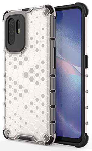 Image of Glasgow Back Case Cover Compatible with Oppo A94 5G (Stylish Design) -Transparent