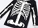 Dolphin&Fish Boys Halloween Pajamas Skeleton Glow in The Dark Clothes Sleepwear style-854meizz Size 7 Black