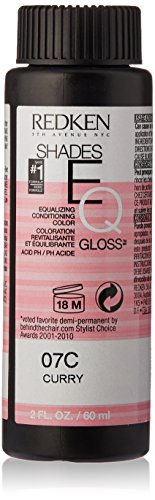 REDKEN Shades EQ Gloss for Women Hair Color Curry, 2 Fl Oz