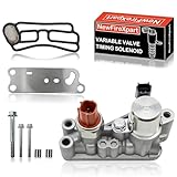 VTC Spool Valve & VVT Solenoid Assembly, Replaces OE 15810-R70A04 918-056 VVT282, Compatible with 2008-2017 Pilot Odyssey Accord RDX 3.5L V6 Engine - Fixes VTC System & Timing Issues