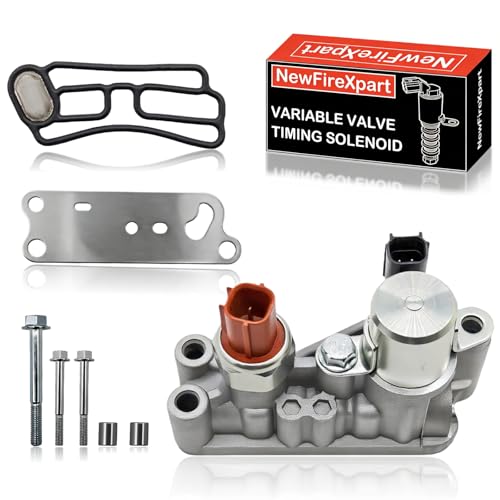 VTC Spool Valve & VVT Solenoid Assembly, Replaces OE 15810-R70A04 918-056 VVT282, Compatible with 2008-2017 Pilot Odyssey Accord RDX 3.5L V6 Engine - Fixes VTC System & Timing Issues