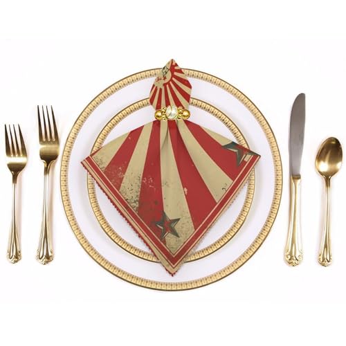 Servilletas de Tela Floral Vintage Circus 6 Unidades miniatura 3