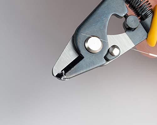 Miniatura 5 de Jonard JIC-175 Pelacables ergonómicos de fibra óptica con mango TPR, 6 pulgadas de longitud